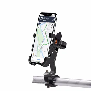 

VOBERRY Spring Shaft QC3.0 Fast Charging Aluminum Alloy Mobile Phone Holder For Smart Phone Huawei Samsung Fast Charge
