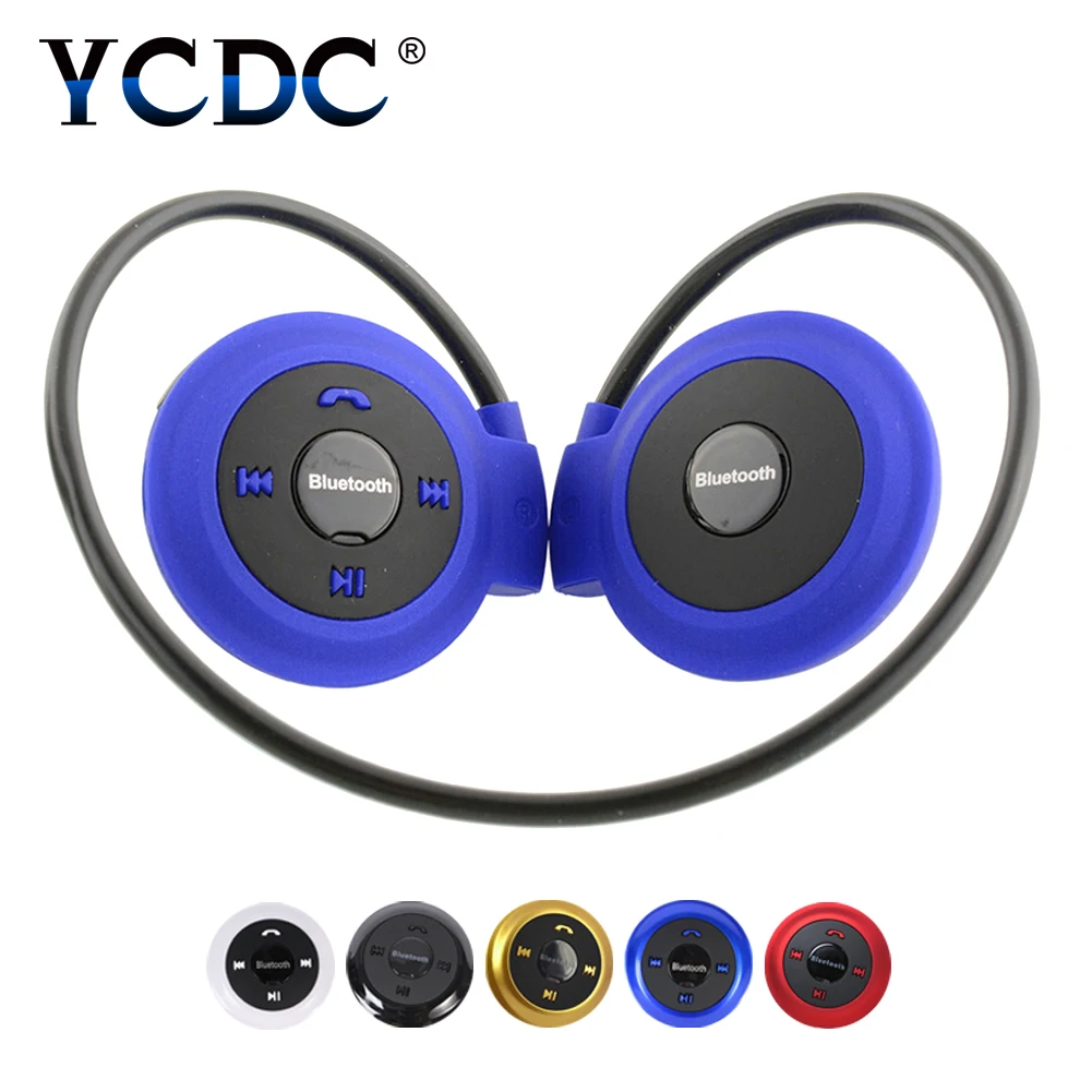 

YCDC Mini Wireless Play Bluetooth / TF Run Away Sports Headset Cycling Stereo Headphone Folded Music Play for HUAWEI IPHONE