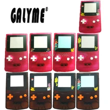 Для карманной версии оболочки Ограниченная серия Замена для игровой консоли GameboyColor полный корпус подарок для мальчика W/резиновый коврик