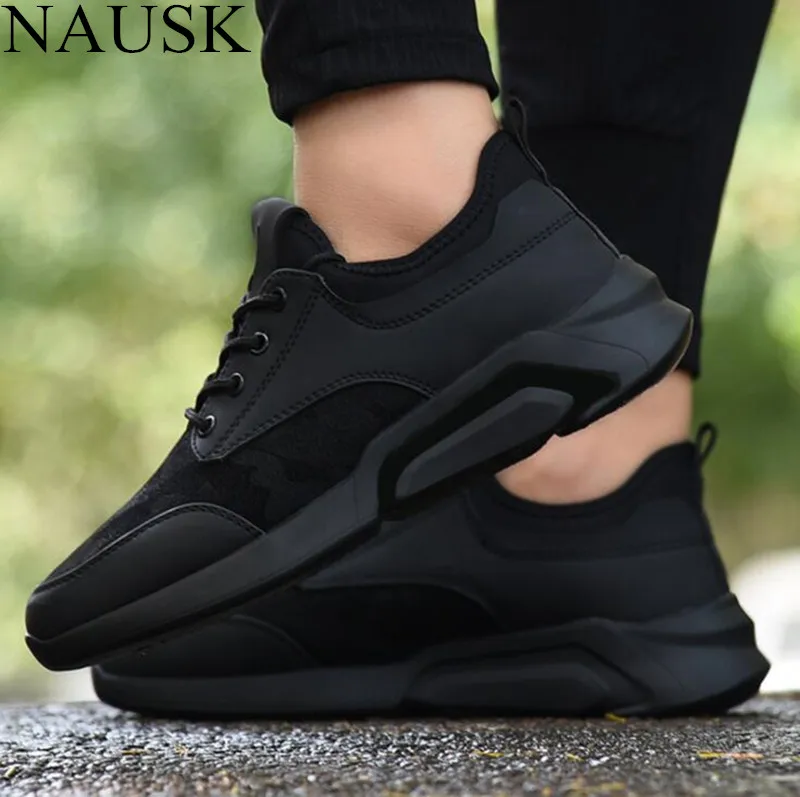 

NAUSK 2018 New Summer Mesh (Air Mesh) Men Shoes Breathable Lightweight Casual Sneakers Sapato Masculino Adulto Shoes Size 39-44