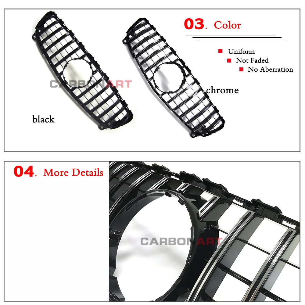 Новое поступление W176 GT Передняя решетка для mercedes w176 класс A180 A200 A260 A45 Запчасти для автотюнинга