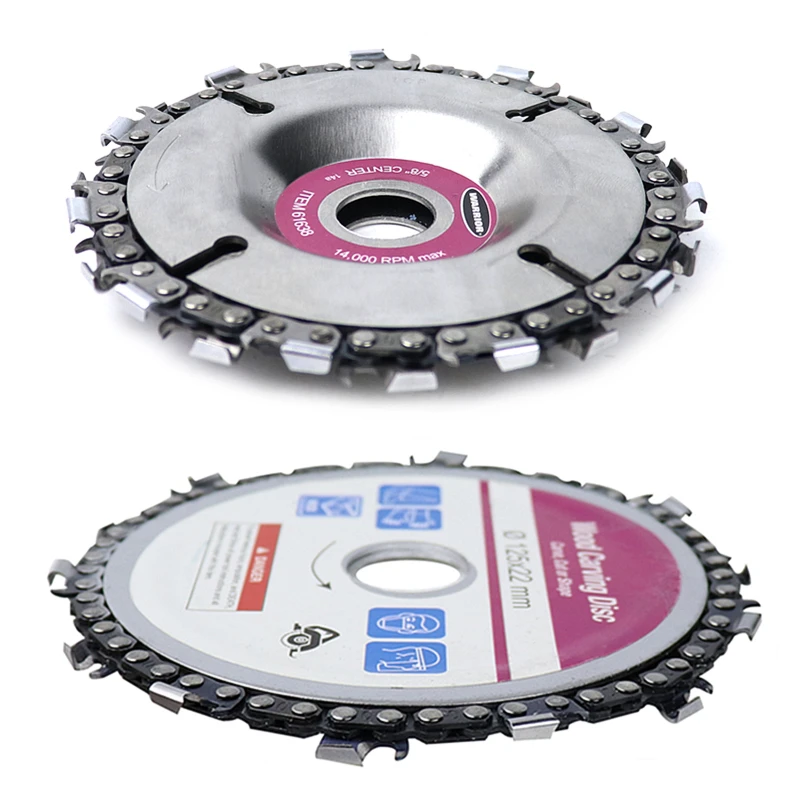 4 ''/5'' угловая шлифовальная машина цепной диск 14 T/22 T резьба по ...