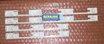 

4PCS (2X4 LEDS* 3 V + 2X3 LEDs* 3 V ) New Universal Konka LED32F1100cf Light Bar 35018477 35018475