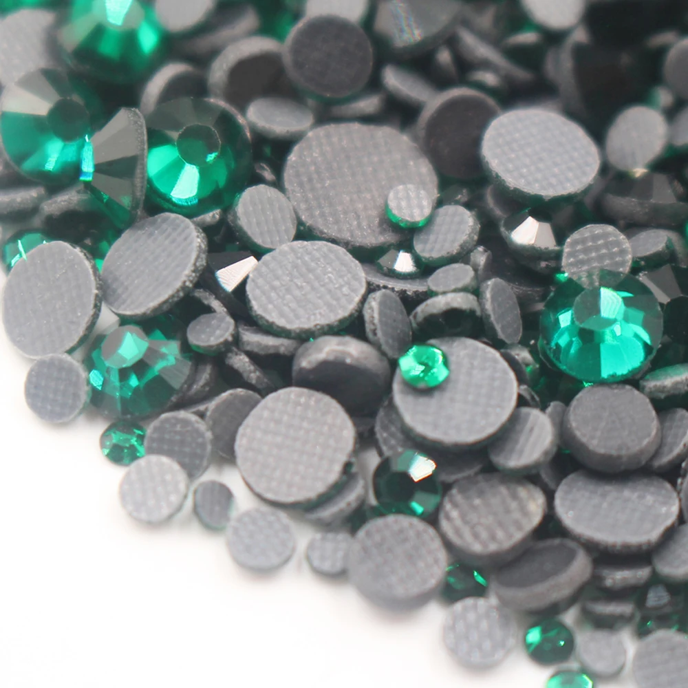 

Hot sale High Quality Hotfix Rhinestones Mix Size Crystals A++ ss6-ss30 1000pcs/lot 30 colors For Bags Shoes Free Shipping