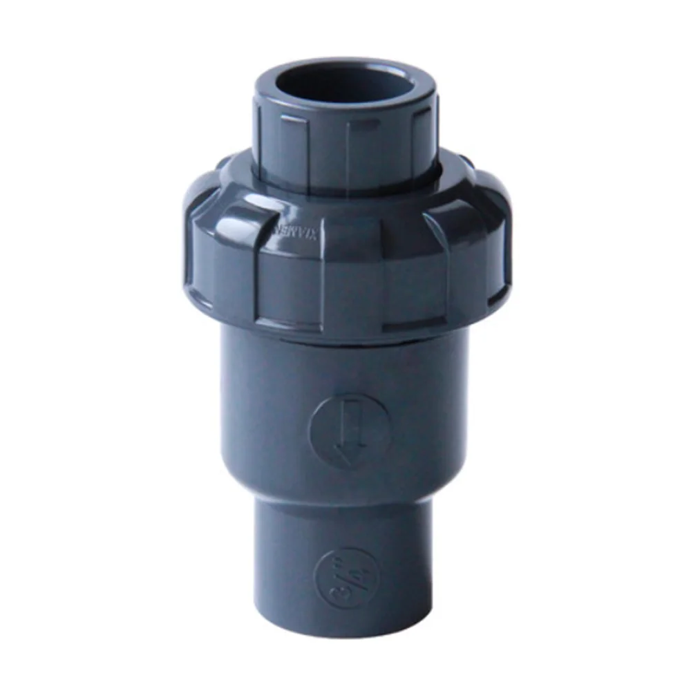SENRISE PVC Swing Check Valve - DN50 63mm Non-Return Valve For Solvent Weld Pressure Pipe | Pond, Sump Pump - View #9