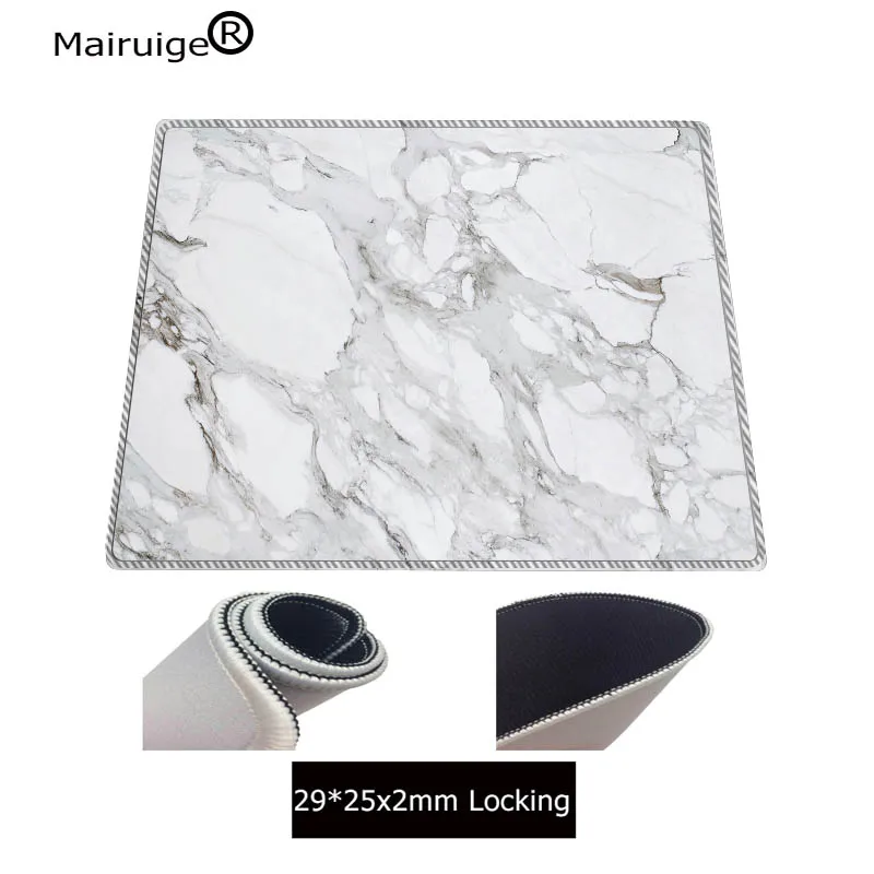 Mairuige International Marble 900*400*3mm Gaming Mouse Pad Lock Edge Large Mouse Mat PC Computer La