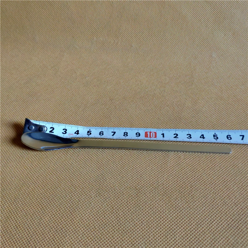 

5pcs 160mm Stainless steel single-headed Micro-medicine Spoon 16cm Laboratory Micromedicine spoon Single-headed microscoop