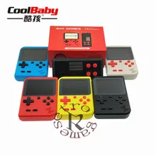 Ретро игры 3,0 дюймов 8 бит встроенные 400 классические игры Поддержка AV поддержка 2 плеера портативные игровые приставки