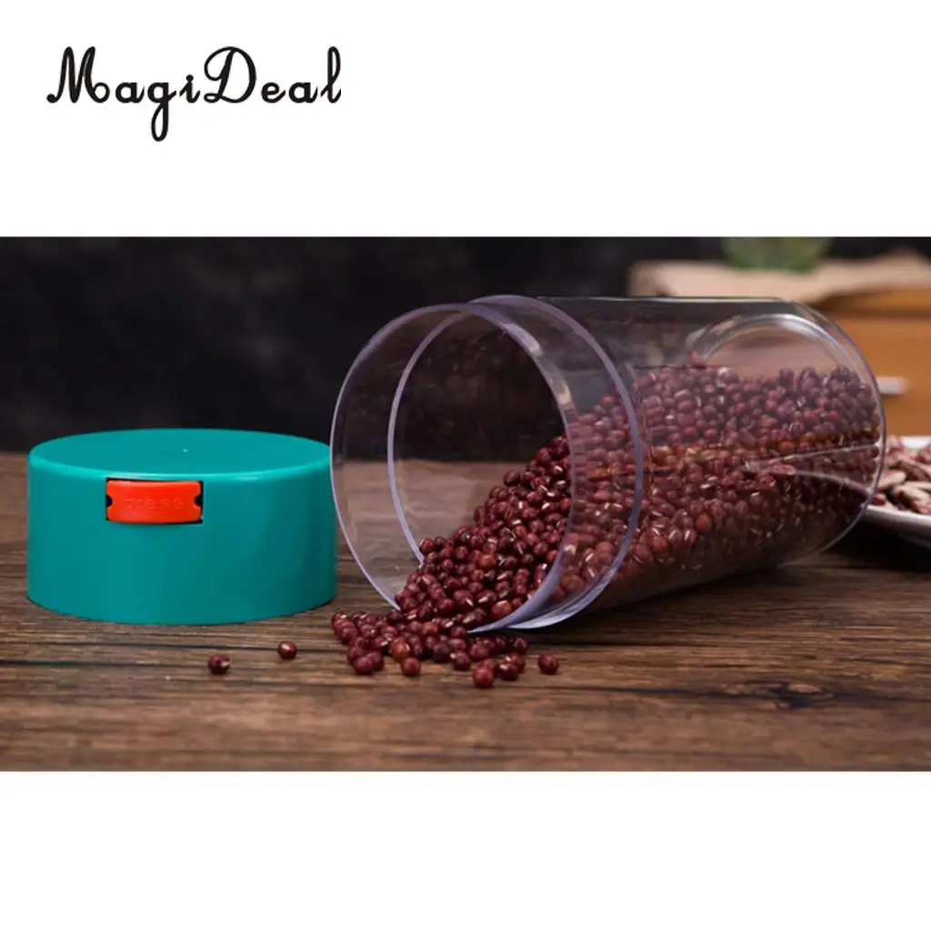 Vacuum Sealed Storage Jar Can Container for Coffee Beans, Tea and Dry Goods