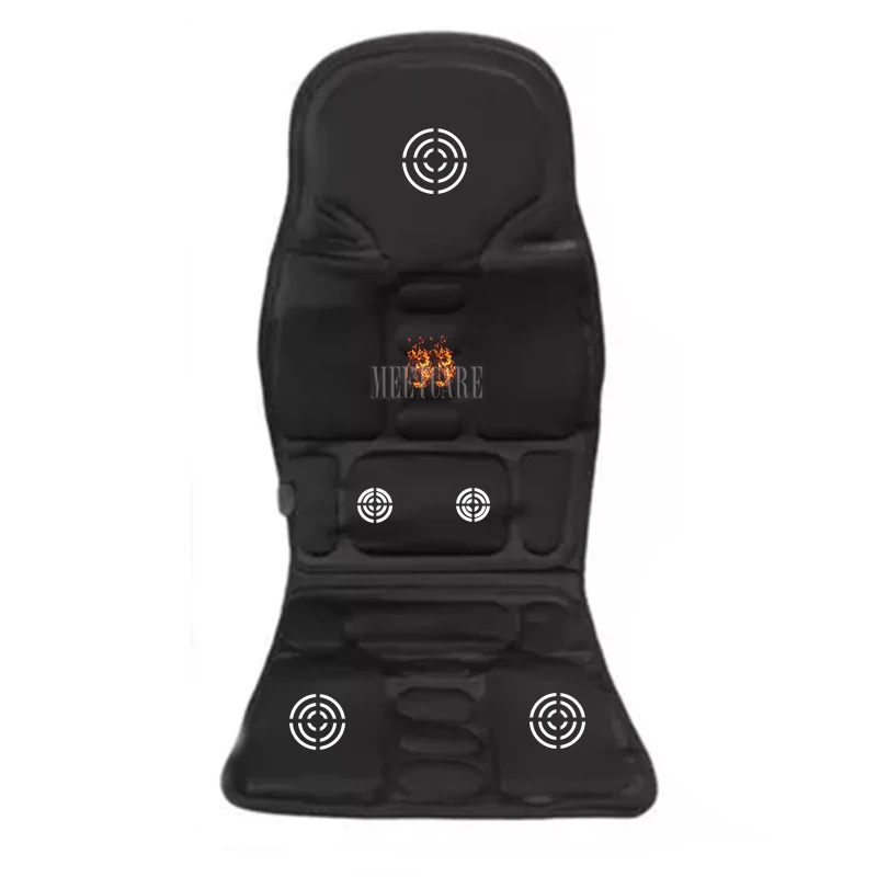 Electric Back Cushion Chair Cushion Massage Vibrator Portable Home Car