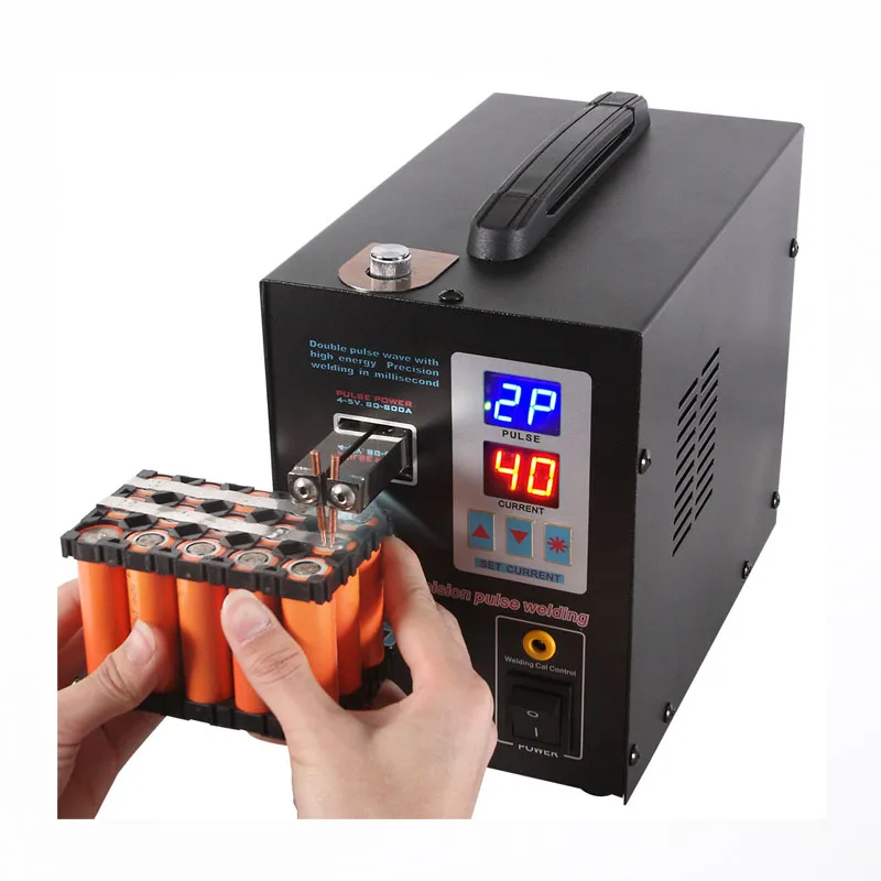 737G Battery Spot welder 1.5kw LED light Spot Welding Machine for 18650 battery pack welding precision pulse spot welders