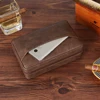 GALINER Portable Humidor Cigar Travel Case Leather Cedar Wood 4 Tube Holder Cigar Humidor Charuto Box F/ Cigar Accessories ► Photo 2/6