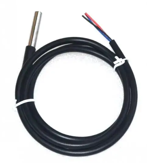 

Waterproof probe temperature sensor DS18b20 temperature of 18 b20 line