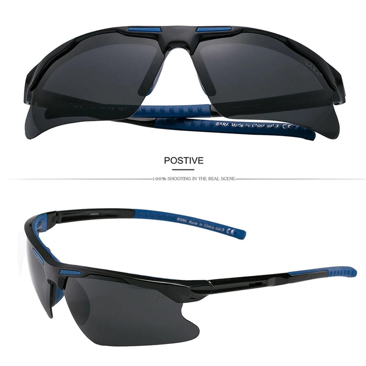 Новые Модные поляризованные солнцезащитные очки мужские с зеркальным покрытием Polaroid линзы UV400 - Цвет линз: C1