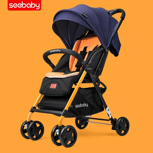 Ultra light portable folding baby troller Baby Cart Can Sit In A