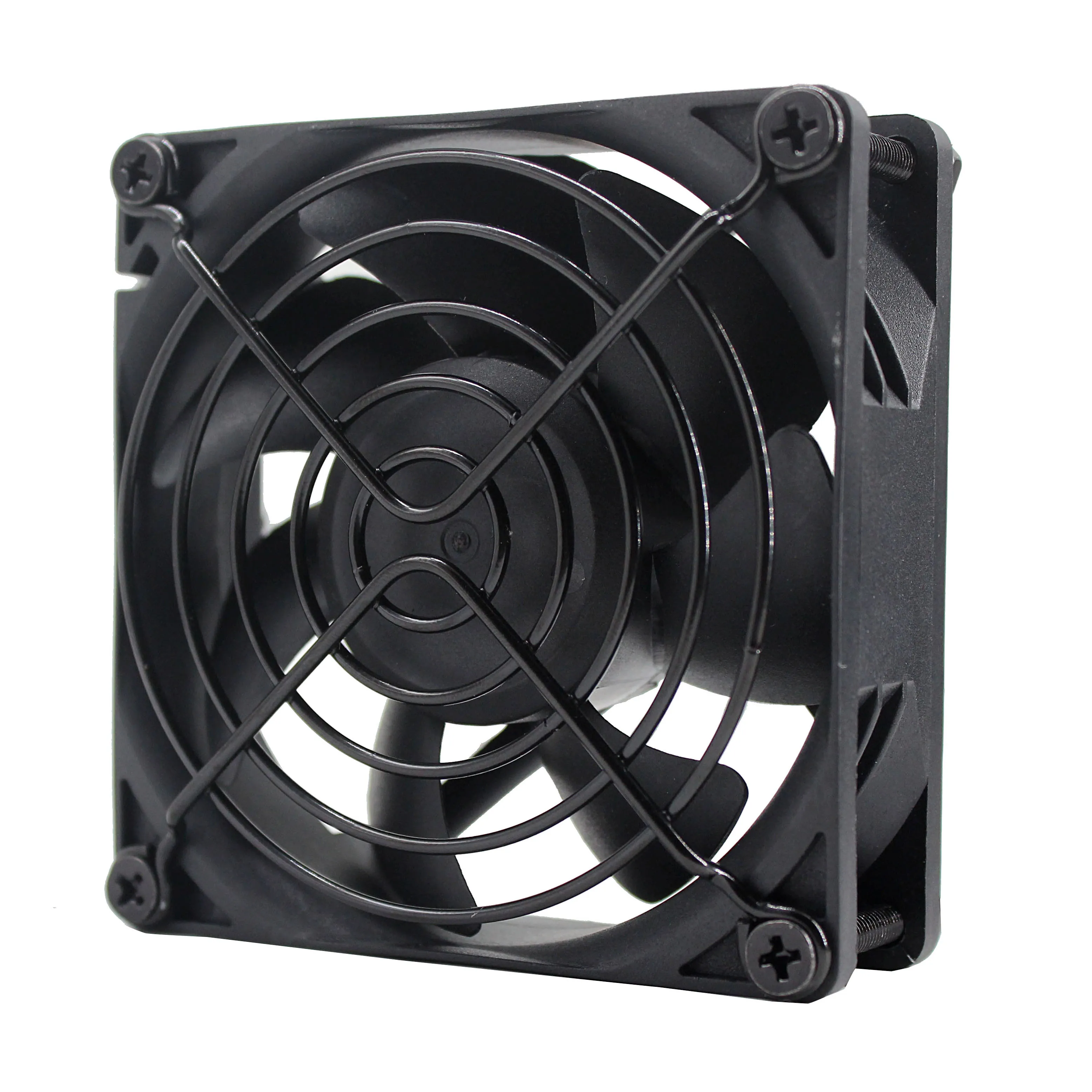 YOUNUON Hydraulic 80mm 8m 8025 EC Brushless Fan AC 110V 115V 120V 220V 240V Axial Fan 80mm x 80mm x 25mm Comes with Srews/Grill