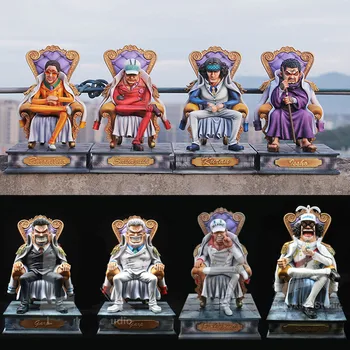 

Animation ONE PIECE LK Navy Green Pheasant and Warring States Kapp Handled Monkey D. Luffy Garage Kits Model Action Figures Toys