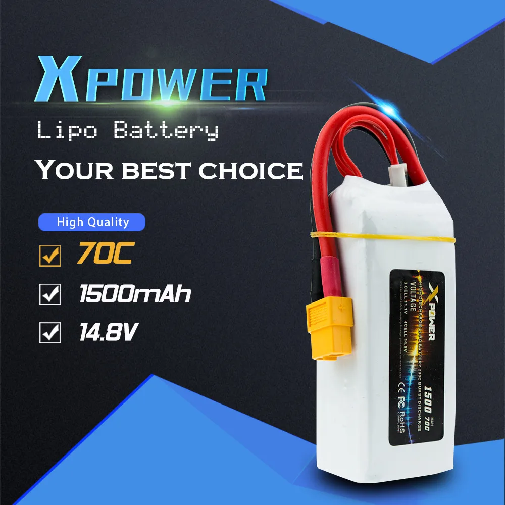 14 8 V 1500mah 70C Lipo аккумулятор (4s) XT60 разъем для радиоуправляемого грузовика Truggy Багги