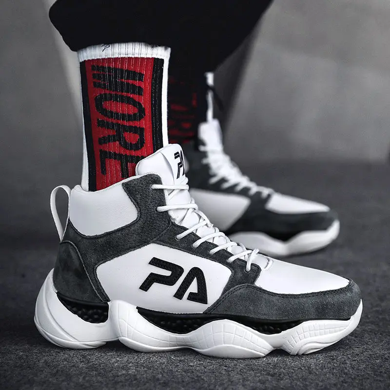 Zapatillas de deporte de baloncesto superligeras para hombre de invierno 2019 zapatos deportivos transpirables para correr Masculino Zapatillas de baloncesto Zapatillas de deporte de baloncesto superligeras para hombre de invierno 2019 zapatos deportivos transpirables para correr Masculino Zapatillas de baloncesto