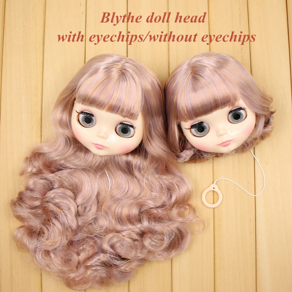 Buy blyth doll head with hair customize DIY 1/6 with