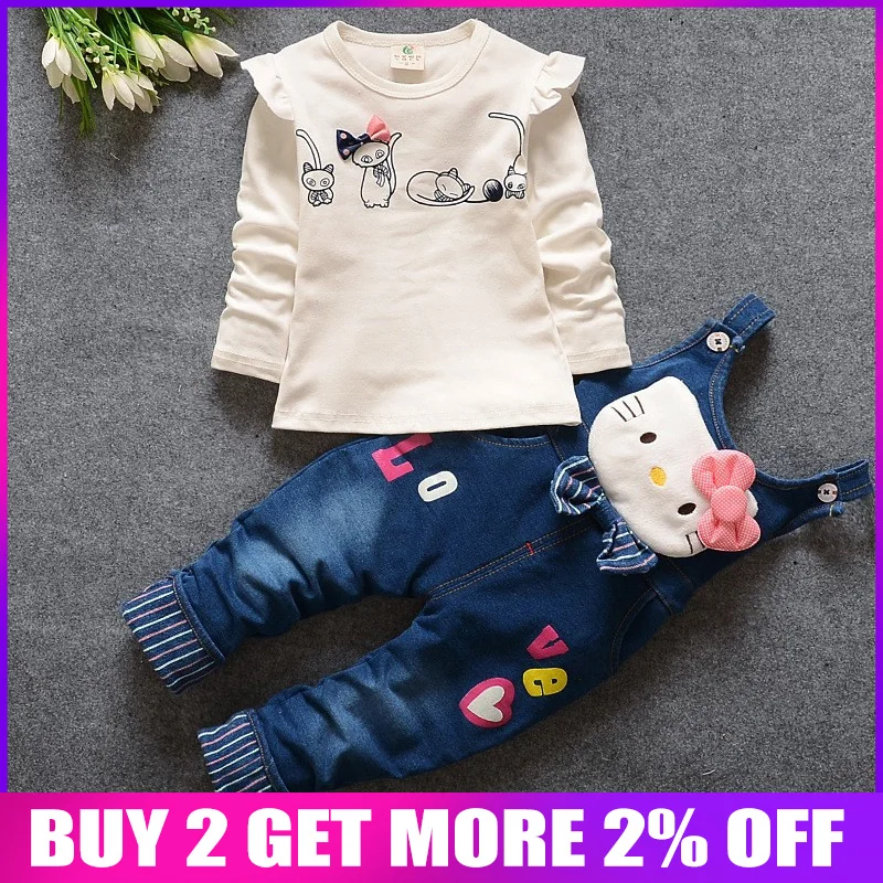 Beli Bibicola Musim Semi Musim Gugur Bayi Gadis Pakaian Set BEBE Pakaian Latihan Yg Hangat Set Carton Kucing Berjalan Top Kemeja + Celana Bib Bayi Gadis pakaian Jual Bibicola Musim Semi Musim Gugur Bayi Gadis Pakaian Set BEBE Pakaian Latihan Yg Hangat Set Carton Kucing Berjalan Top Kemeja + Celana Bib Bayi Gadis pakaian