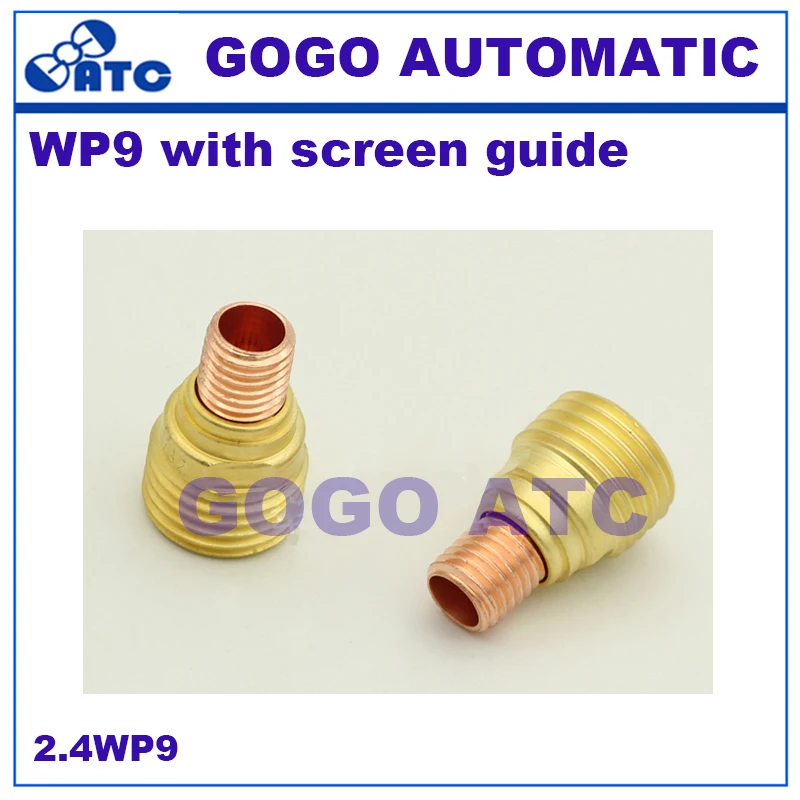 

Argon arc welding accessories WP-9 With grid Connector body mesh deflector small combination connector Argon arc welding 2.4