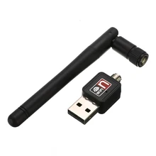 Беспроводной USB Wifi адаптер 150 Мбит/с 2 дБ WiFi ключ 802.11b/n/g Wi-Fi приемник сетевая карта Бесплатный драйвер Wi Fi Ethernet Mini