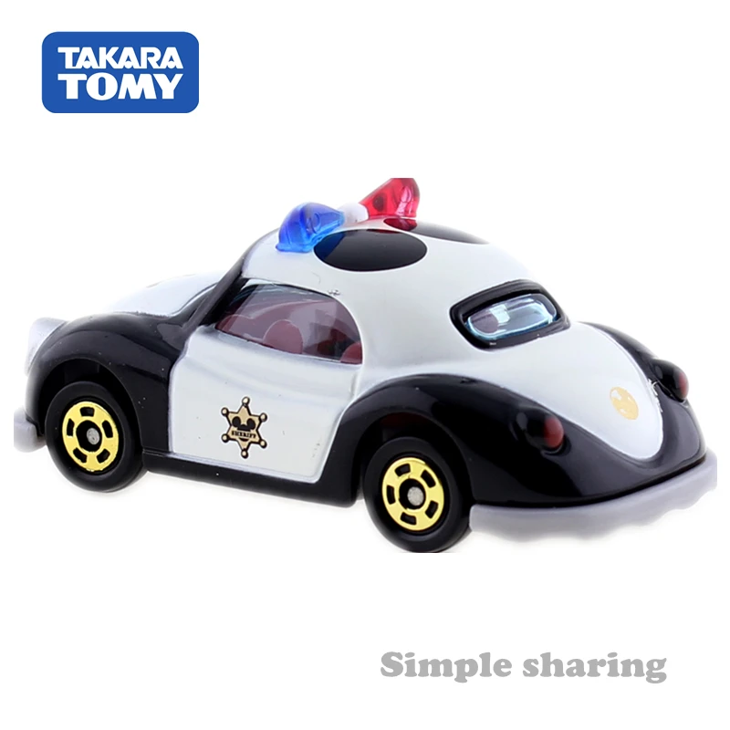 Takara Tomy TOMICA DISNEY DM12 Микки Маус игрушечная машинка Аниме Фигурка Жук Детские литые