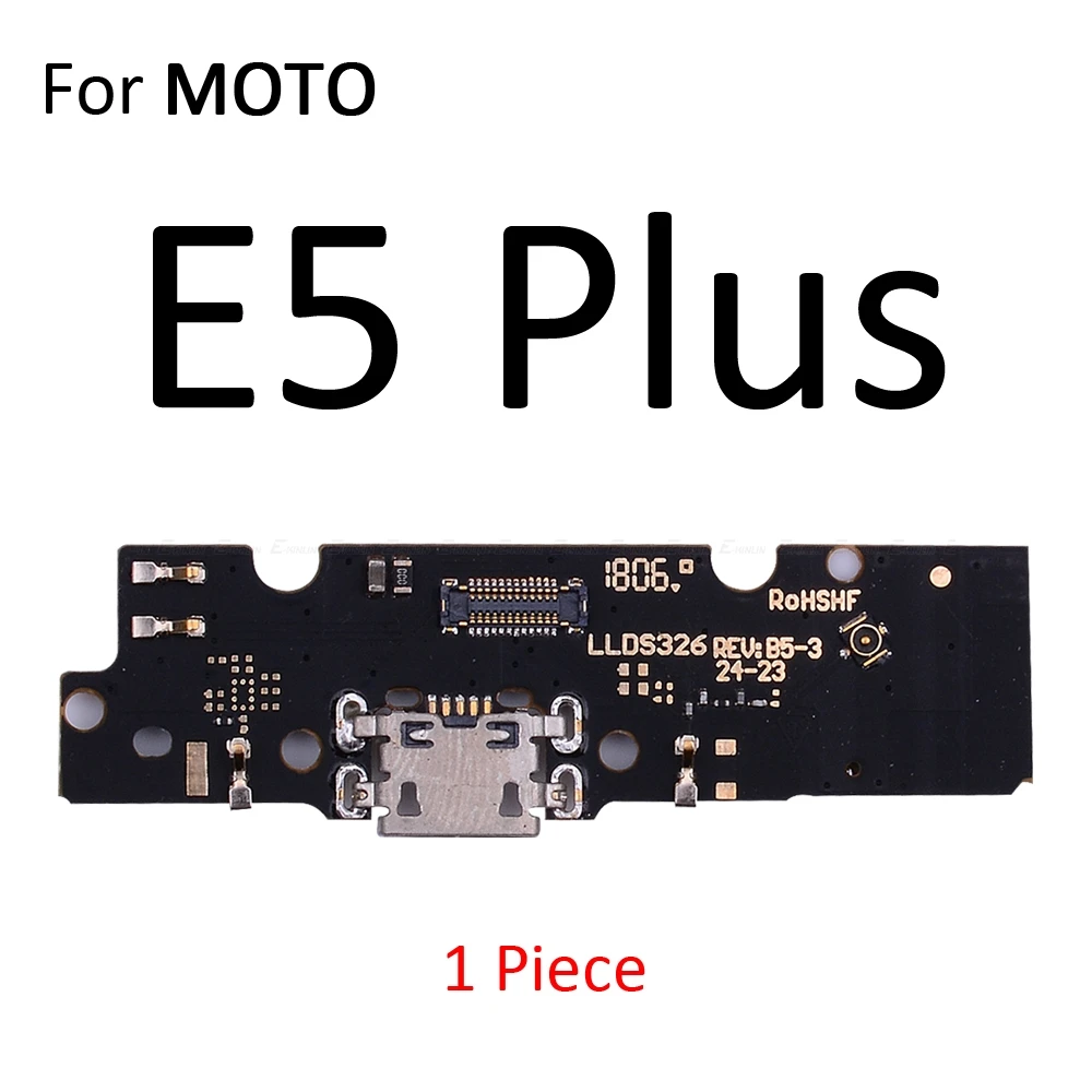 Разъем зарядного порта платы части гибкий кабель с микрофоном микрофон для Motorola Moto P30 Note One power G6 Play G5 E5 Plus