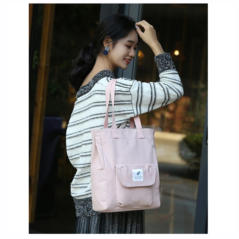 Многоразовая складная сумка для похода в магазин сумка для женщин сумка Вместительная Холщовая Сумка модный дизайн