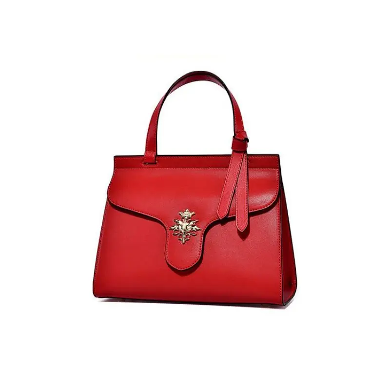 

LOEIL Autumn and winter first layer cowhide handbag tide soft fashion handbag exquisite shoulder bag