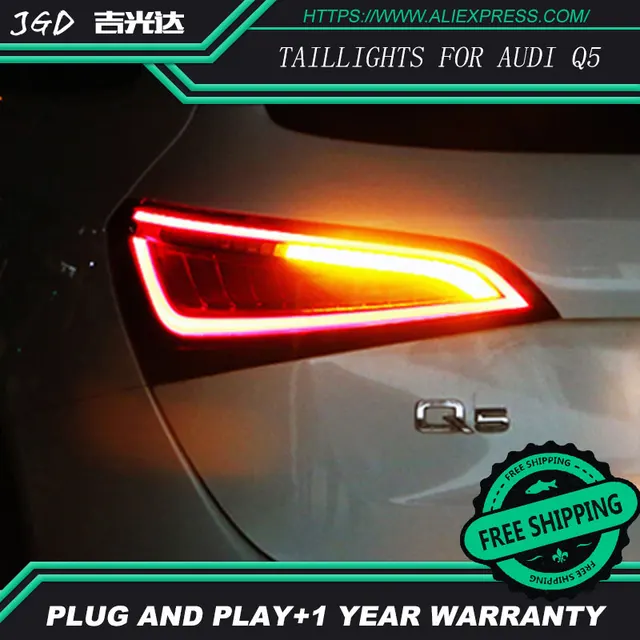Car Styling taillight tail lights for Audi Q5 2009 2015 LED Tail Lamp