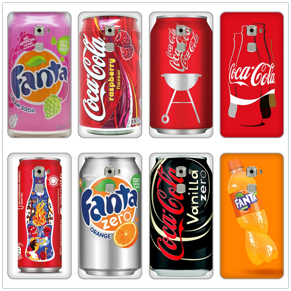 

pressurized Steam Soda water bottle Soft TPU phone Case Cover for Huawei G8 Honor 5C 6A 6C 6X 7 7A 7X 8 8X 9 LITE V8 shell