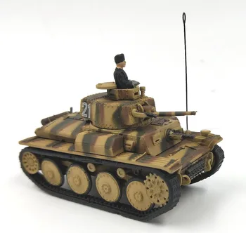 

rare Special Offer 1:72 World War II German Army 38T Light Tank Soldier Model Sandtable Scene static state alloy