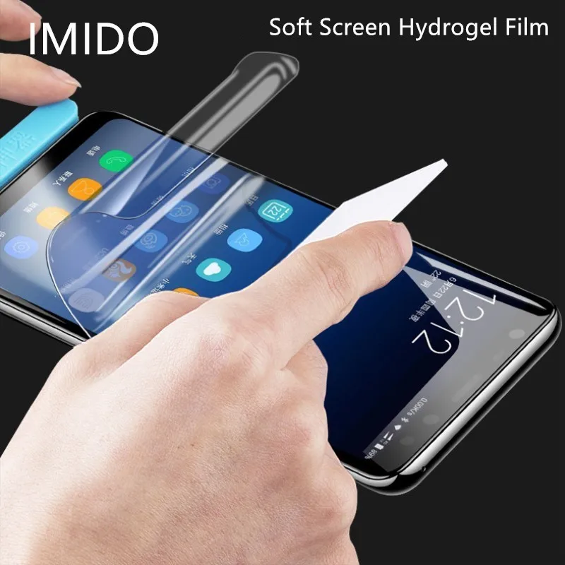 Для LG V30 V20 V40 G5 G6 G7 3D полное покрытие мягкий гидрогель screentpu из закаленного стекла