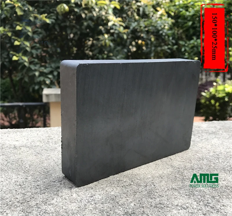 Grande ímã de ferrite grande ímã 150*100*25mm