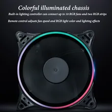 RGB CPU Air Cooler Remote Control Computer Cooling Fan PC Shock Proof Radiator RGB CPU Air Cooler Remote Control Computer Cooling Fan PC Shock Proof Radiator