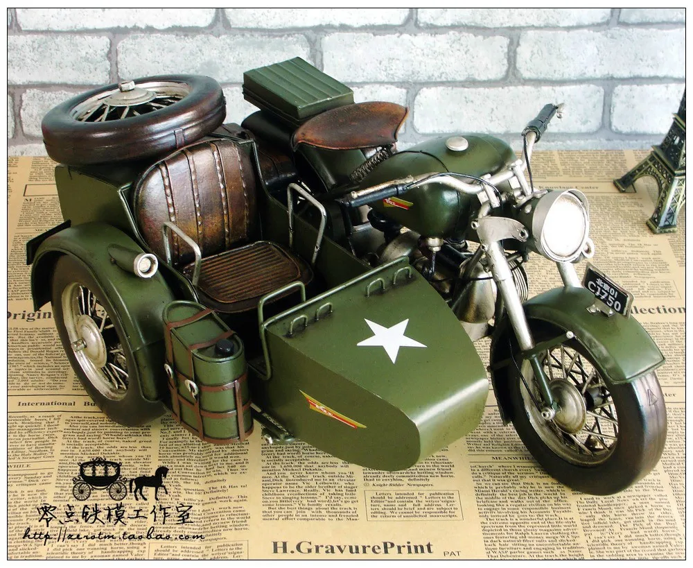 

Creative home accessories, motorcycles, holiday gifts, metal handicrafts, iron furnishings