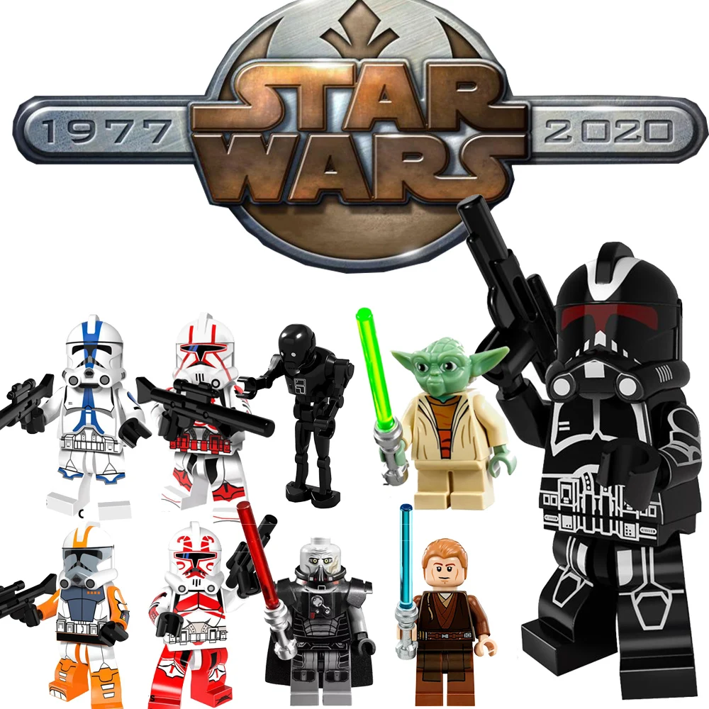 

Hot legoed friends building starwars figures set Bricks building blocks playmobil original clon star wars Compatible With Legoed
