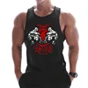 2022 new gyms clothing cotton bodybuilding tank top bodybuilder mens ropa hombre tops singlet erkek sleeveless singlet men ► Photo 2/6