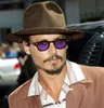 Fashion Johnny Depp Style Round Sunglasses Clear Tinted Lens Brand Design Party Show Sun Glasses Oculos De Sol ► Photo 3/6