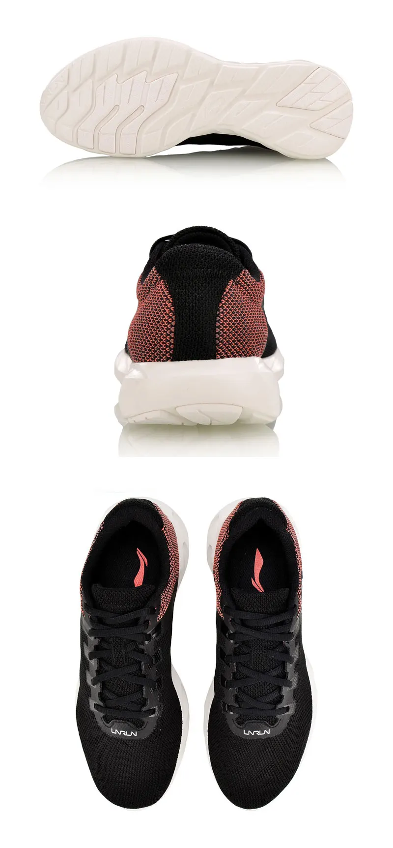 Li-Ning/Женские беговые кроссовки для бега; светильник; спортивная обувь с противоскользящей подкладкой; дышащие кроссовки; ARBN002 XYP638