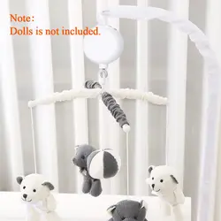 Песня Поворотная кровать колокольчик пульт дистанционного управления игрушки 35 детские песенки роторная детская Мобильная кроватка