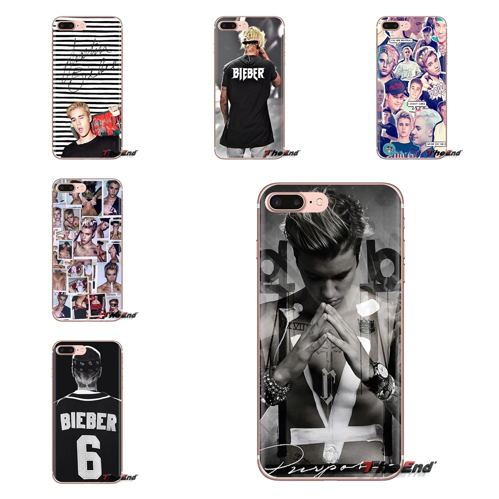 

Soft Transparent Cases Covers Justin Bieber Art For Samsung Galaxy S3 S4 S5 Mini S6 S7 Edge S8 S9 S10 Plus Note 3 4 5 8 9
