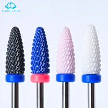 Керамические фрезы для ногтей для маникюра педикюра аппарат для электрического маникюрный ножик аксессуары для ногтей инструмент