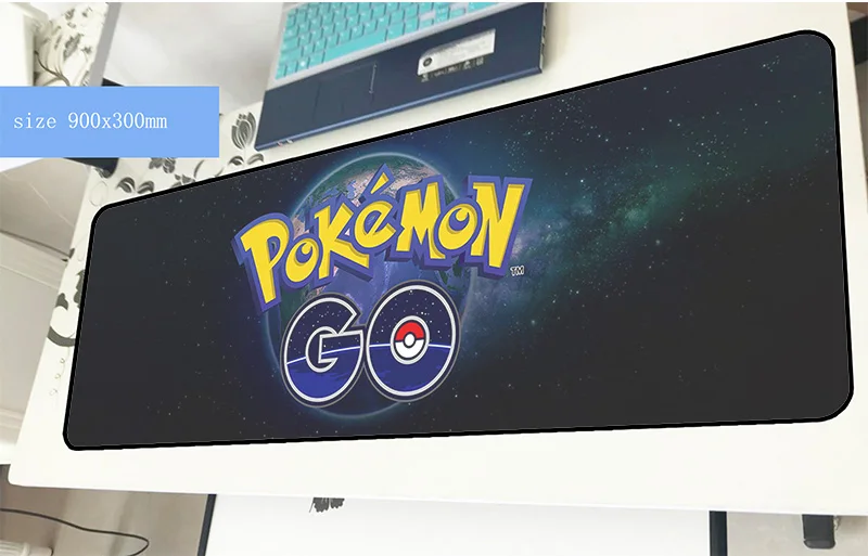 Pokemons коврик для мыши Лидер продаж компьютерный геймер Коврик для мыши 90x30 см большой милый коврик для Мыши Эргономичный гаджет офисный стол коврики
