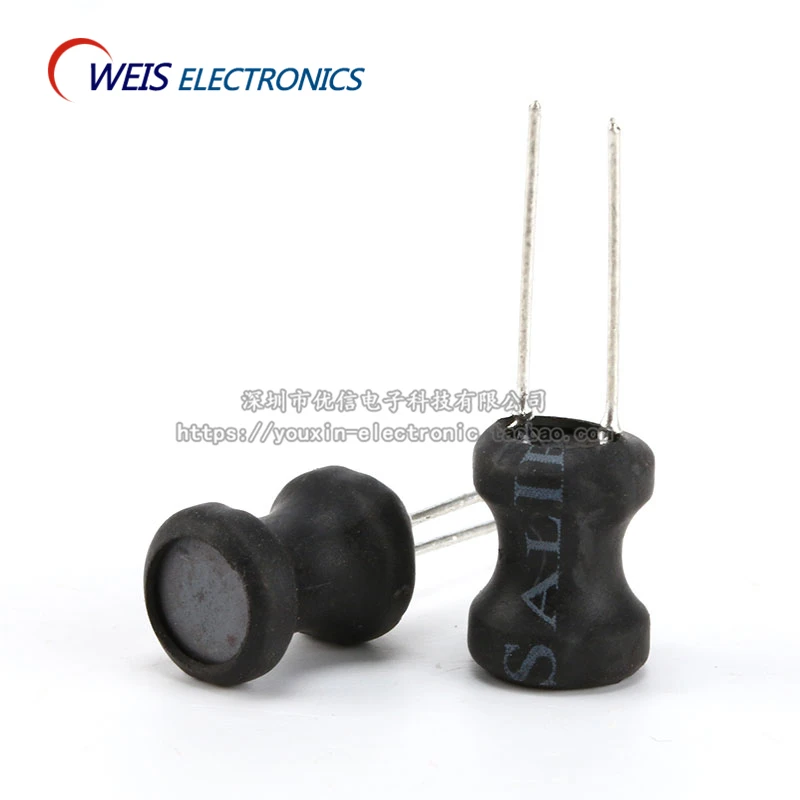 

OWEIS 10PCS/LOT Power Inductor DIP 8*10MM 100UH 3A ROSH dropshipping