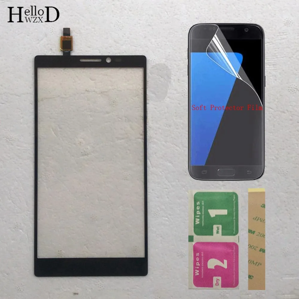 

6.0'' Phone Touch Screen For Lenovo Vibe Z2 Pro K920 Touch Screen Digitizer Panel Frot Glass Protector Film Adhesive Wipes