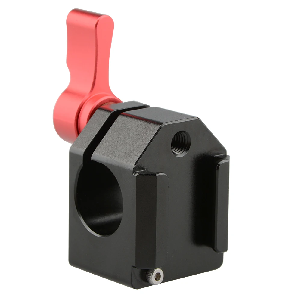 

CAMVATE Cold Shoe Rod Clamp (Red Wingnut) C1661