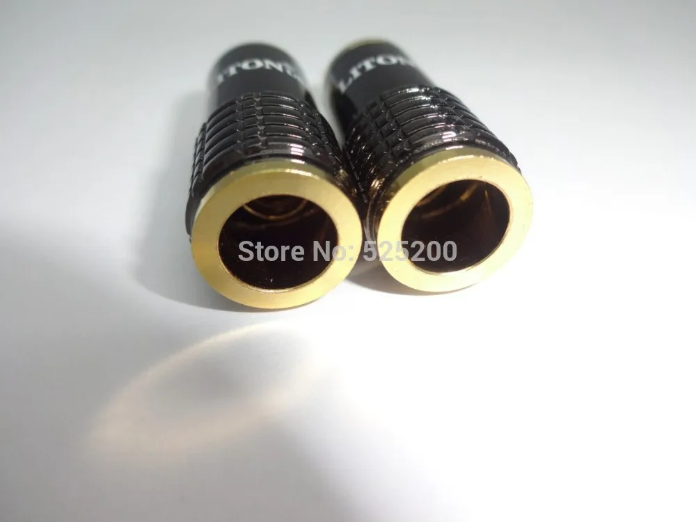 20pcs free shipping 3 5mm mono 2 pole Male Headphone Jack for shure Audio Connector Adapter